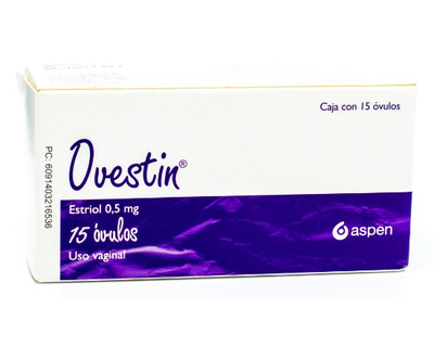 Ovestin uso vaginal 0.5 mg 15 ovulos