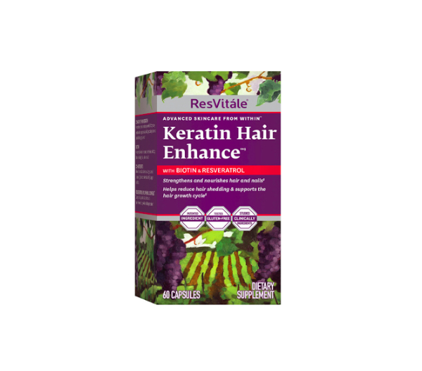 RESVITÁLE KERATINE ENHANCE 60 CÁPSULAS