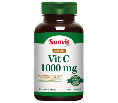 SUNVIT LIFE VITAMINA C 1000 MG 30 TABLETAS