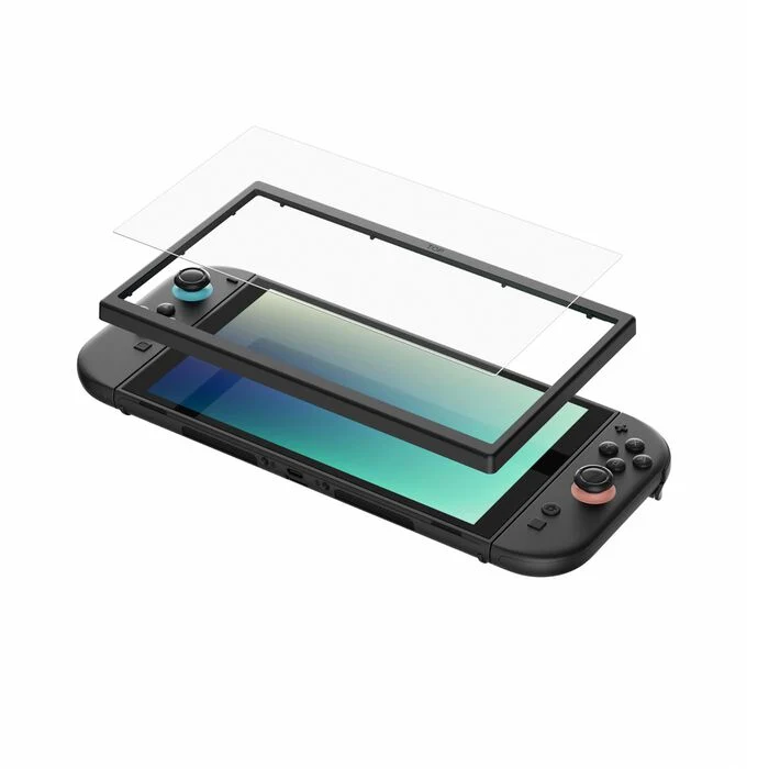 Protector de pantalla antirreflejos de vidrio templado para Nintendo Switch 2