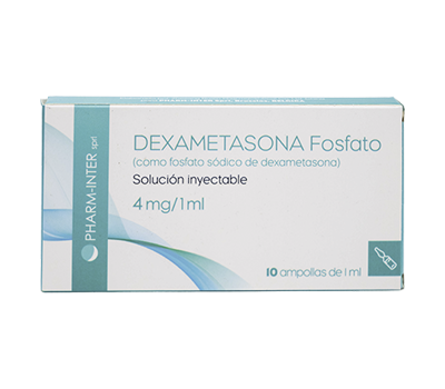 DEXAMETASONA FOSFATO 4MG/ML AMP X 10