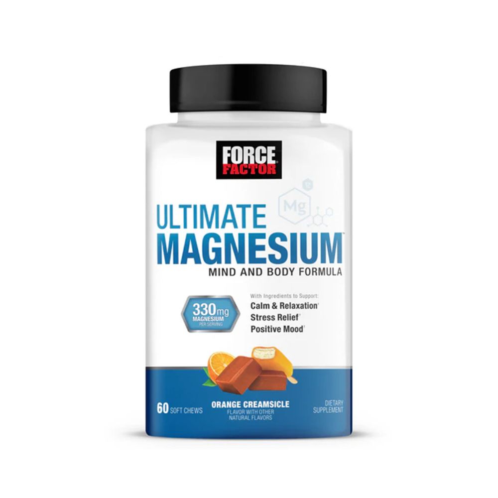 Force Factor Ultimate Magnesium x60 gomitas de magnesio