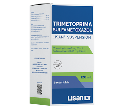 LISAN TRIMETOPRIM SULFA SUSPENSIÓN 120 ML