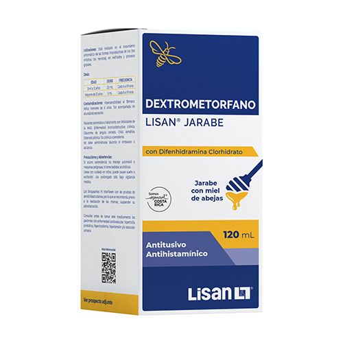 DEXTROMETOFANO JARABE 120 ML