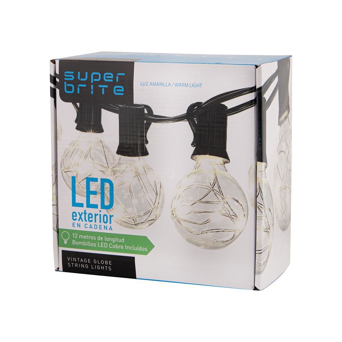 Luces led 36 bombillos 12m