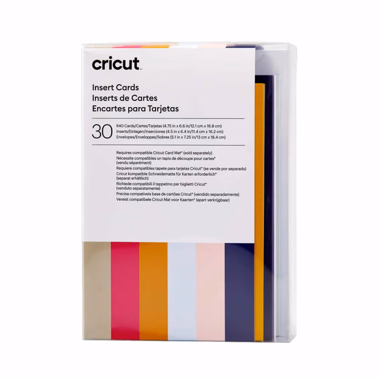 CRICUT TARJETAS DE INSERCION SENSEI SAMPLER – R40 30PZS