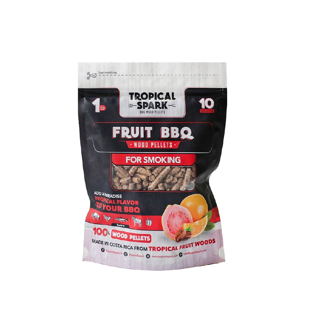Pellets ahumador 1 libra frutas