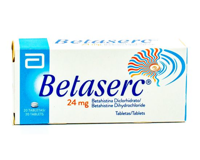 Betaserc 24 mg 20 comprimidos