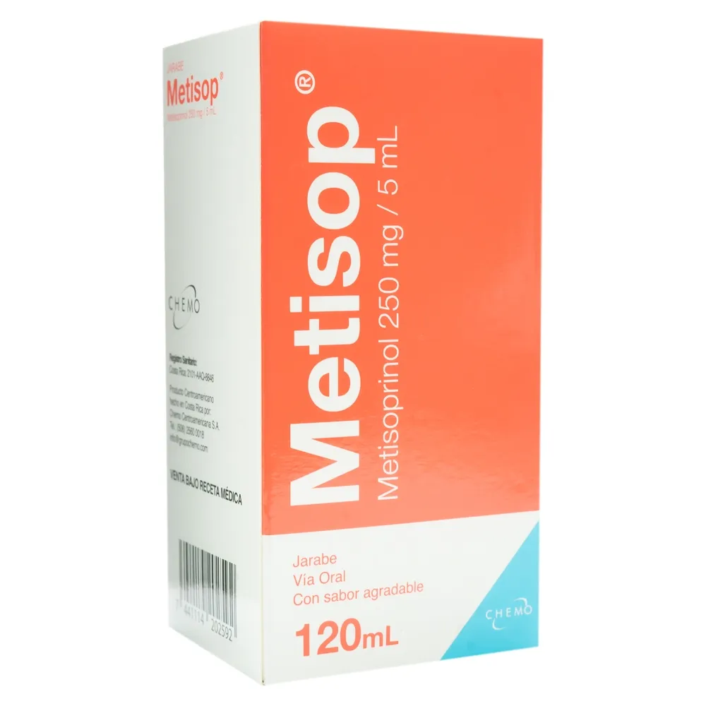 Jarabe Metisop vía oral - 120 ml