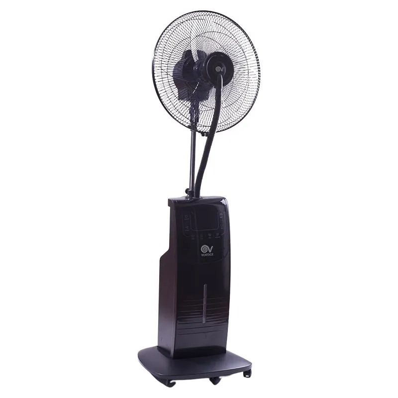 Ventilador evaporativo Ariante Acqua Breeze pedestal 15" incluye control remoto negro Vortice