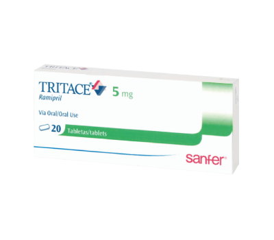 TRITACE 5 MG COMPRIMIDOS VÍA ORAL