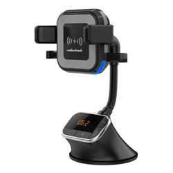 Radioshack Cargador Inalámbrico Para Carro Y Transmisor Bluetoo