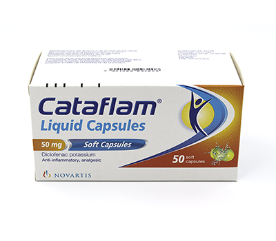 Cataflam Liquid capsules 50mg X50 Cápsulas