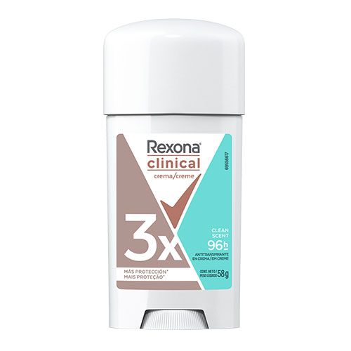 REXONA CLINIC CLEAN WOM 58 GRS