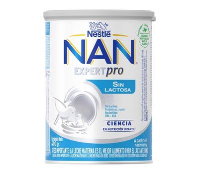 NESTLÉ NAN SIN LACTOSA FÓRMULA INFANTIL 400 GR