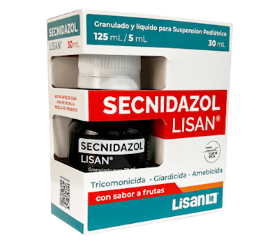 LISAN SECNIDAZOL SUSPENSIÓN 30 ML