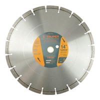Disco Diamantado Segmentado Asfalto 14" X 2.8 mm Truper