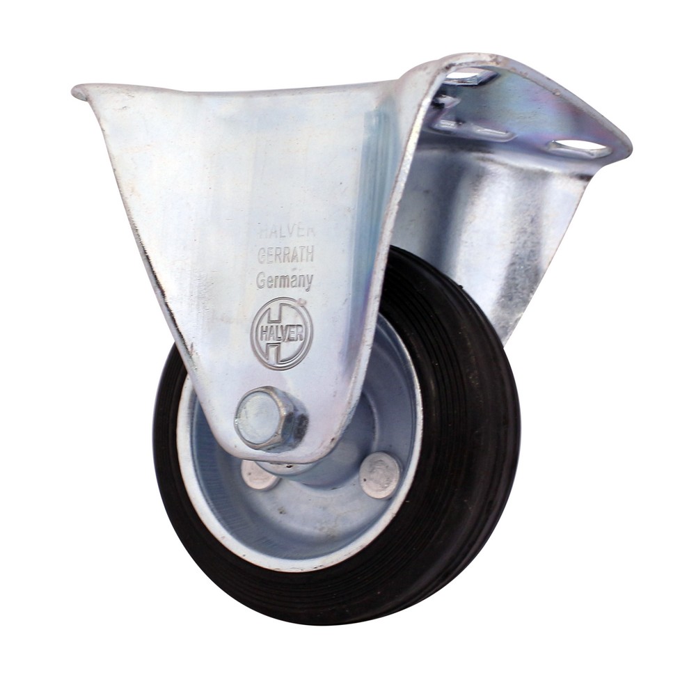 Rodo fijo 80 mm rueda hule