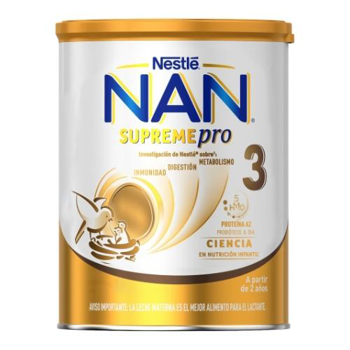 LECHE NAN SUPREME HMO 3 800 GRS