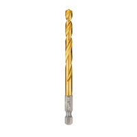 Broca Titanio 1/4" Red Helix Milwaukee
