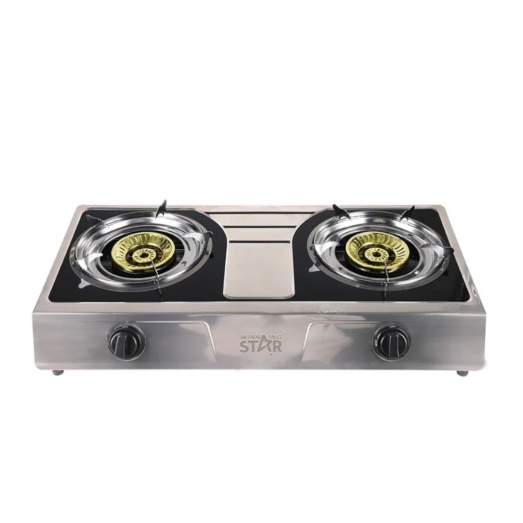 Cocina De Gas 2 Quemadores Winning Star ST-9654 Gris