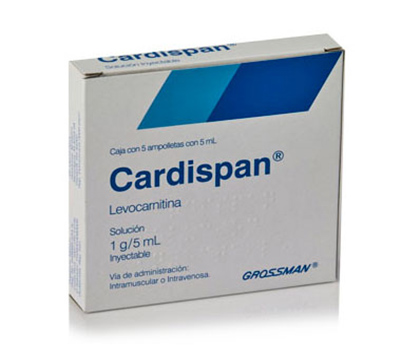 CARDISPAN INYECTABLE 5 AMPOLLAS