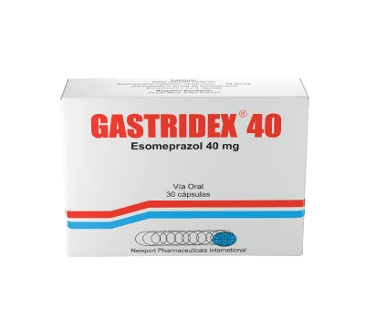 GASTRIDEX 40 MG CÁPSULAS VÍA ORAL