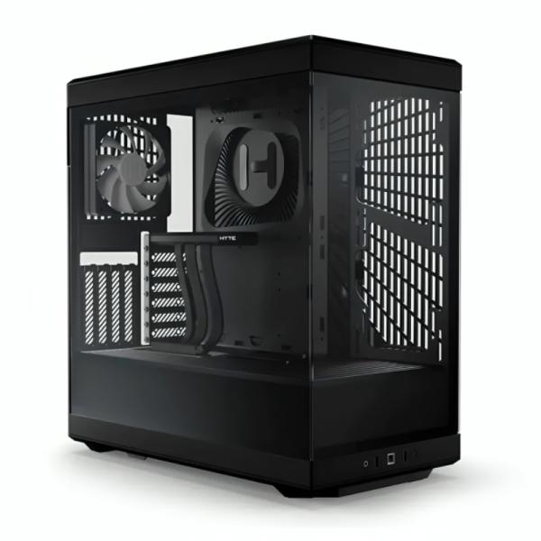 Case Hyte Gaming Mid Tower Y40 Ventiladores 2 de 120MM con Vidrio Lateral y Frontal – Negro