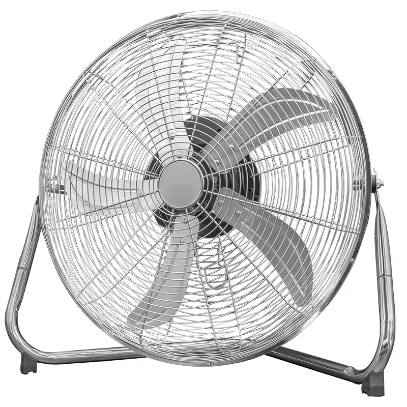 Ventilador industrial a piso de 5 aspas 20" 200 W metal y plástico