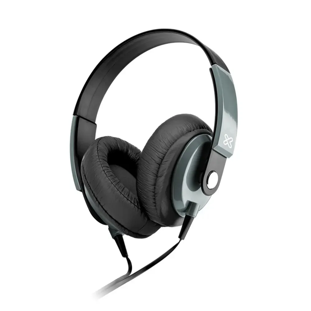 Audífonos Alámbricos Klip Obsession Over Ear Rojo Y Negro