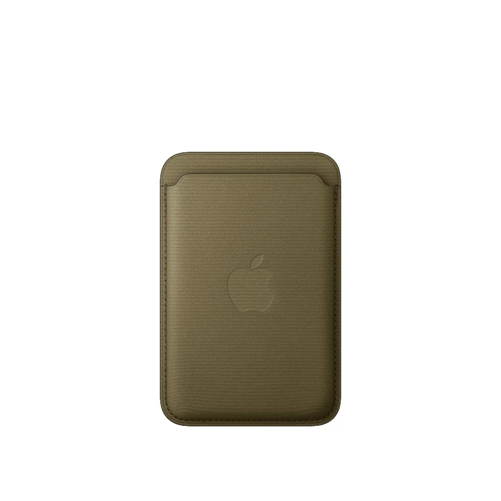 Cartera de FineWoven con MagSafe para el iPhone – Color oliva oscuro