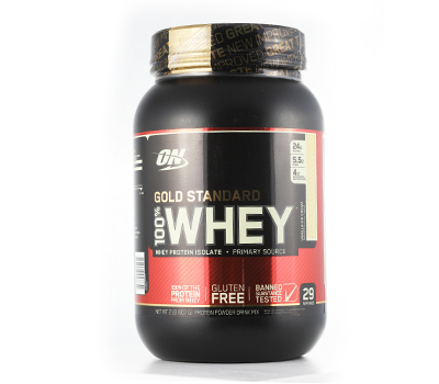 ON GOLD STANDARD 100% WHEY VAINILLA 2 LB 29 SERVIDAS