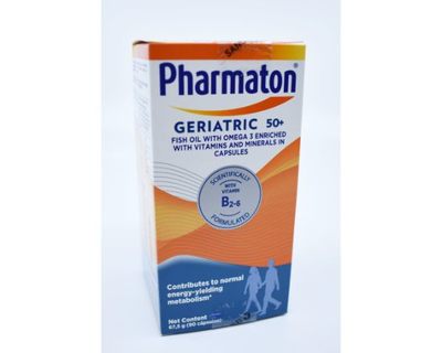 Geriatric Pharmaton 50+, 90 capsulas