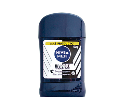 NIVEA MEN DESODORANTE DE BARRA INVISIBLE 50 GR