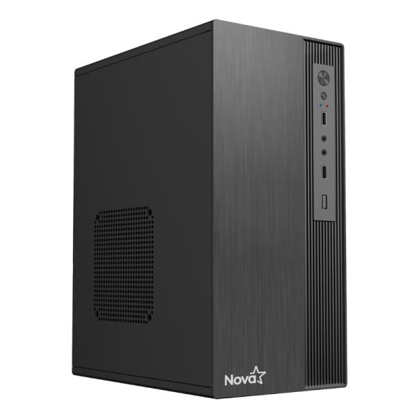 Case Nova CM04Z9RA001C mini tower sin ventilación incluida sin fuente de poder incluida