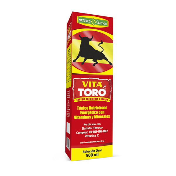 NATURES GARDEN VITA TORO ROJO 500 ML