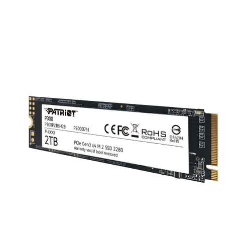Disco duro interno de 2 TB M.2 2280 Solid Patriot P300P2TBM28 P300