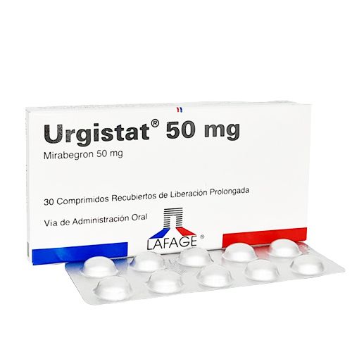 Urgistat 50mg x 30 Tabletas