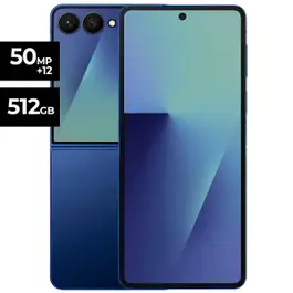Celular 5G Samsung Galaxy Z Flip 7 Azul 12GB RAM 512GB