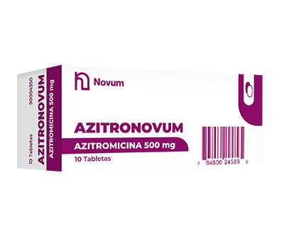 AZITRONOVUM 500 MG X 10 TABLETAS