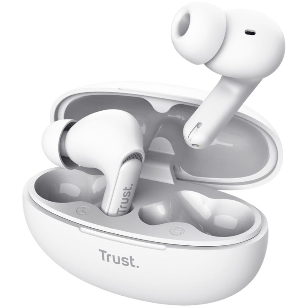 AUDIFONOS TRUST YAVI – ENC – BLUETOOTH – BLANCO