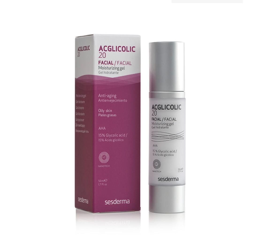 ACGLICOLIC 20 FACIAL GEL