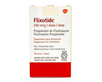 Flixotide 250 mcg inhalacion