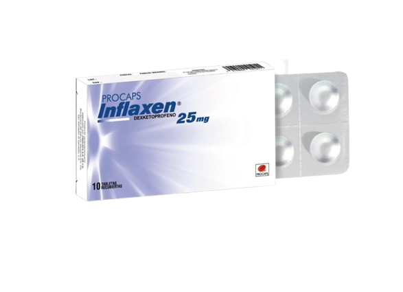 Inflaxen Tab 25 Mg Procaps X 10 Unid Ea