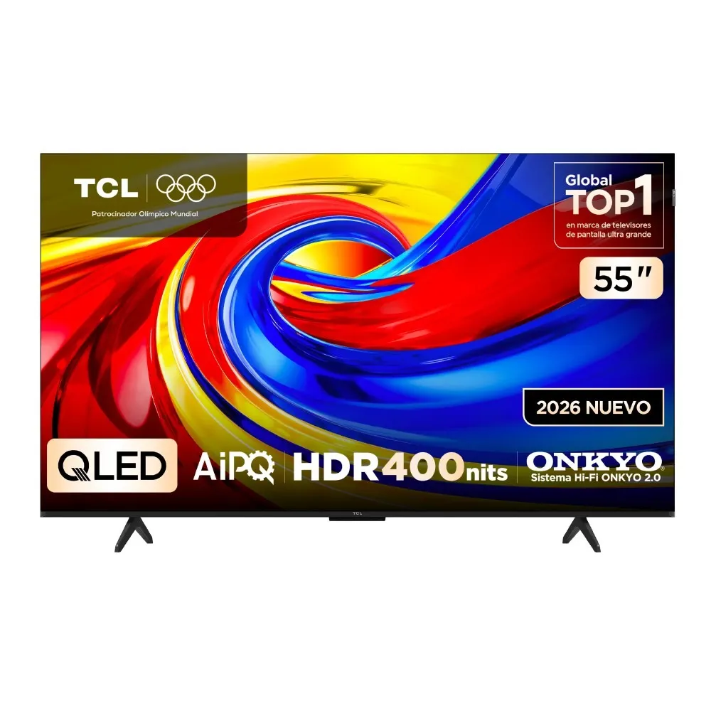 Pantalla TCL 55" QLED 4K UHD 55P7L