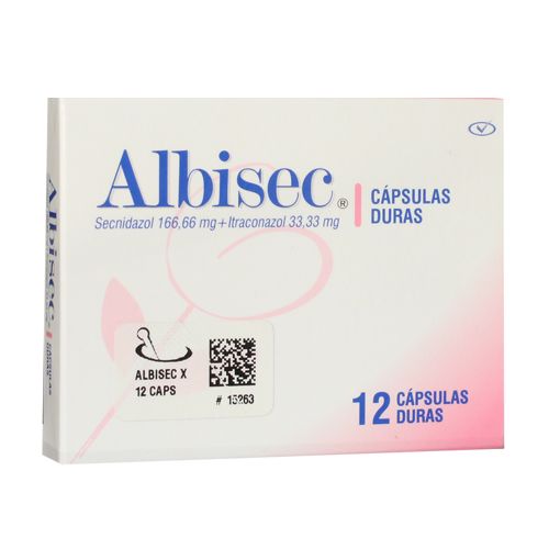 ALBISEC CAPSULAS 200 MG