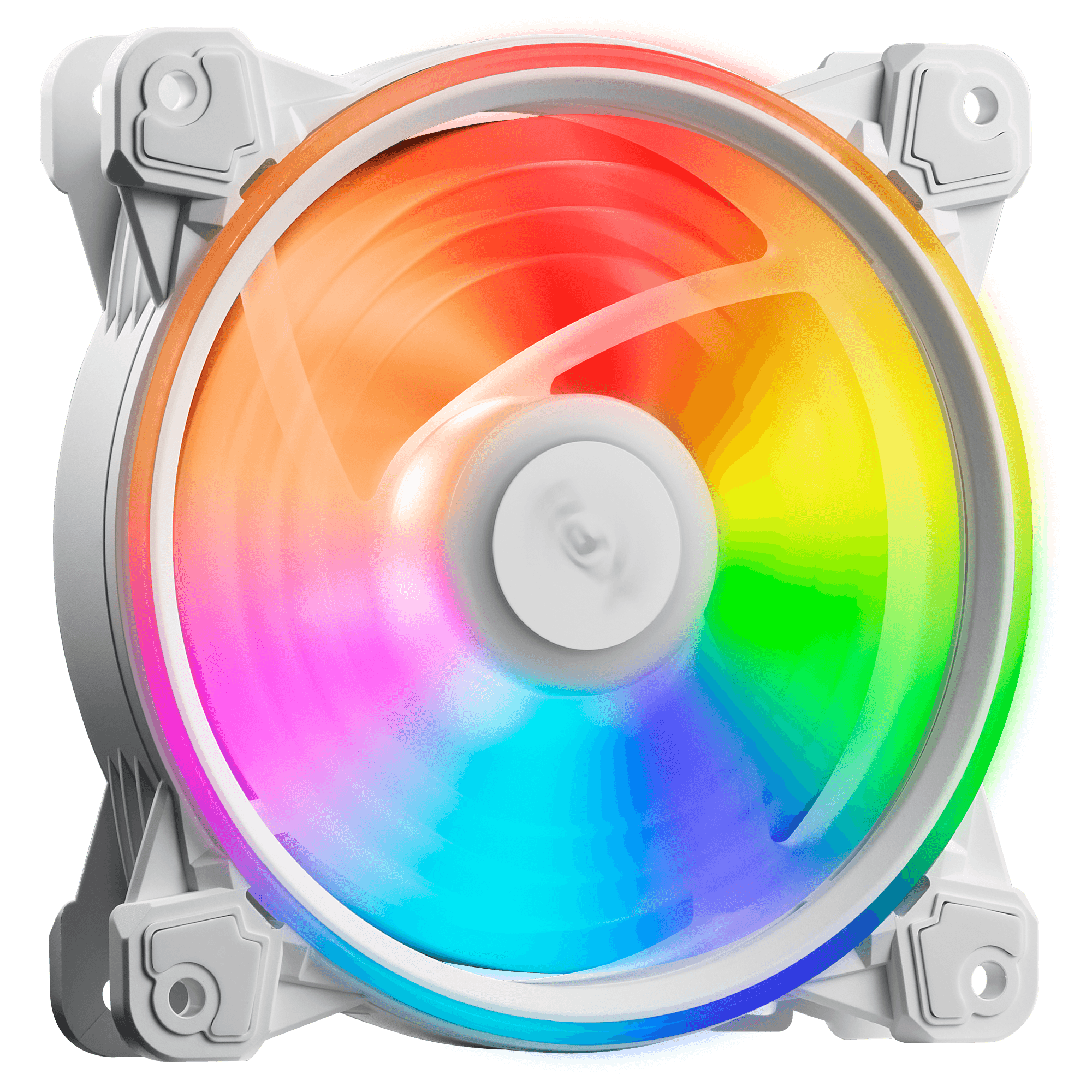 VENTILADOR XPG HURRICANE 120 ARGB – BLANCO