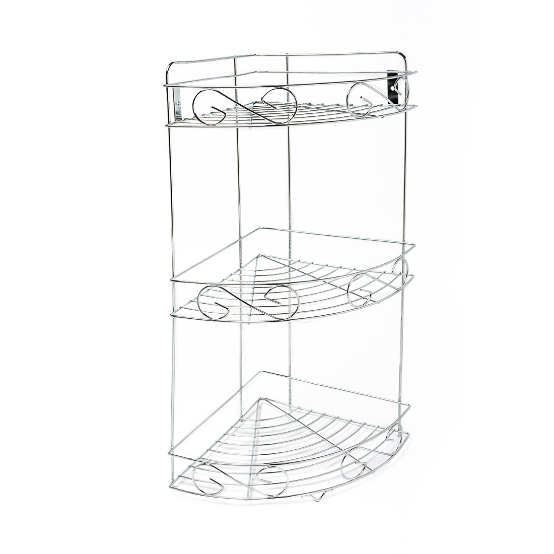 Organizador ducha esquinero hierro 23x51cm