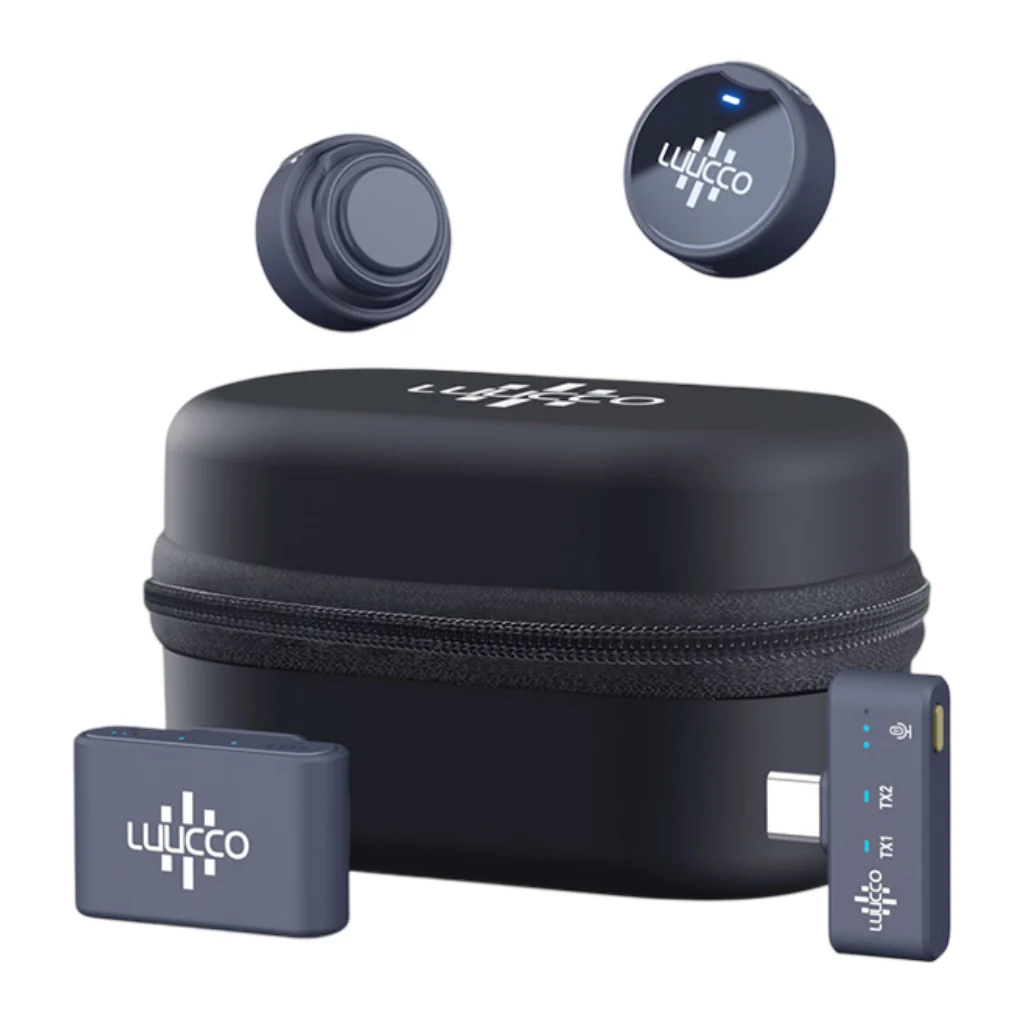 Luucco Micrófono Inalámbrico de Solapa Wave+ (Combo), MILUC00027