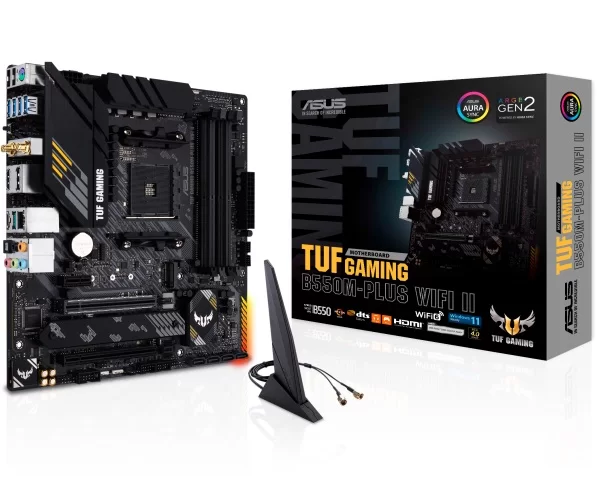 TARJETA MADRE ASUS TUF GAMING B550M-PLUS WIFI II
